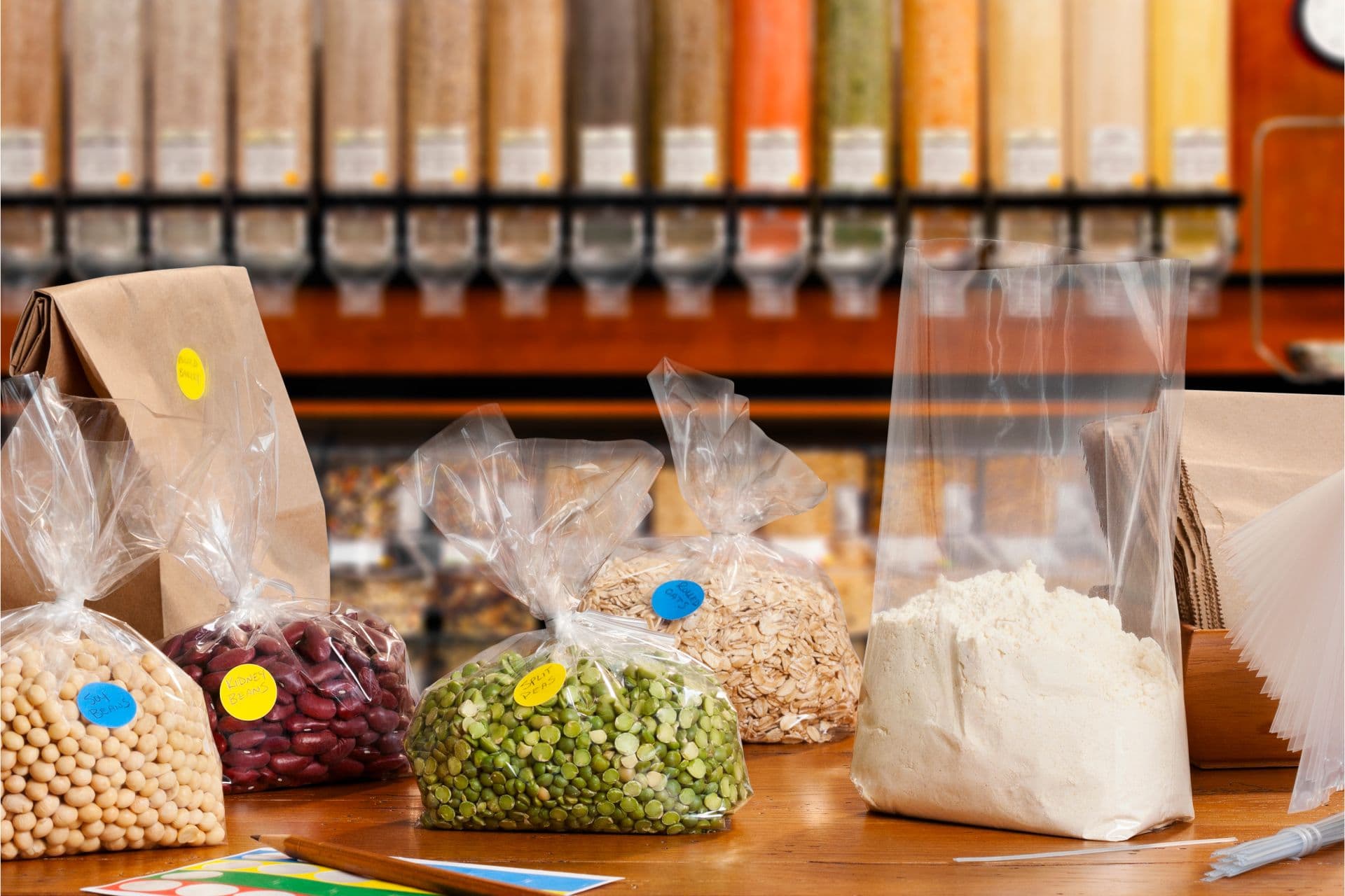 Jak pakować żywność i produkty ekologiczne w sklepie?