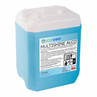 Multishine alco 5l  - Płyn do czyszczenia powierzchni