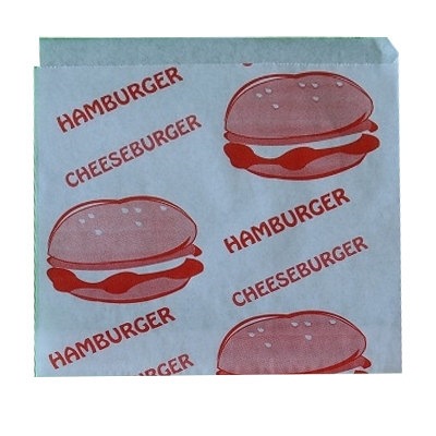 Torebka foliowana hamburger duży 200 sztuk