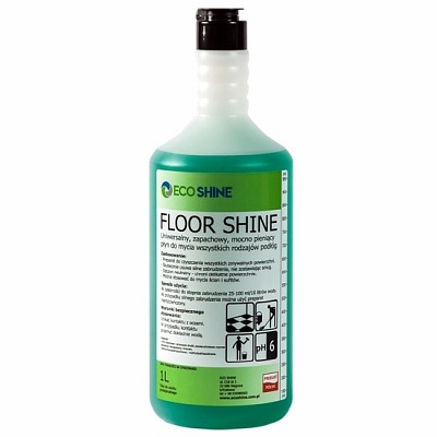Floor shine 1l - Mocno pieniący płyn do mycia wszystkich rodzajów podłóg