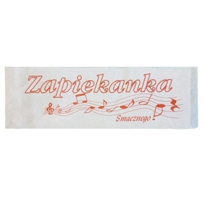 Torebka foliowana zapiekanka 500 sztuk