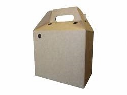 Pudełko food box - bez nadruku 202x123x176mm 100 sztuk