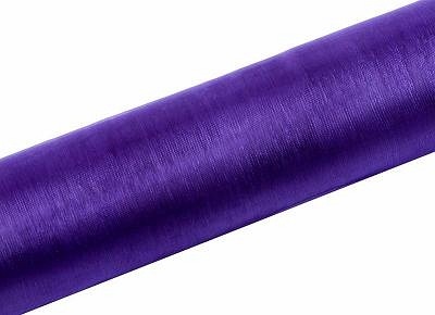 ORGANZA 0,36m x 9m  Fioletowa ORP-014