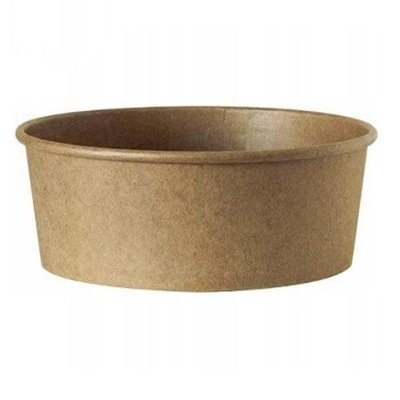 Miska papierowa kraft FI-184 1300ml 50 sztuk