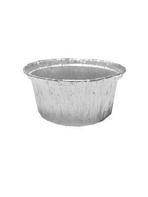 Foremka aluminiowa okrągła C4 - 150 ml  100 sztuk