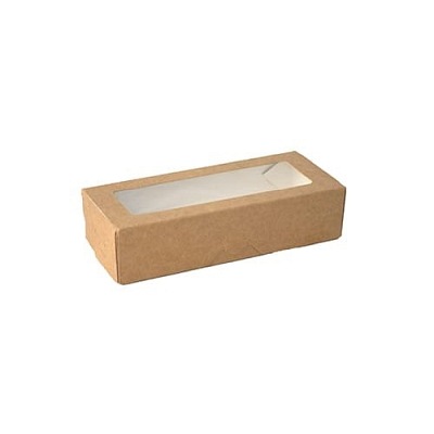 Pudełka na sushi z okienkiem 19x13x5cm 50 sztuk