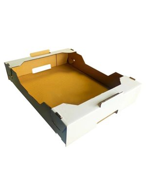 Karton transportowy na ciastka z rantem 30x40x8cm - RK8513  50 sztuk