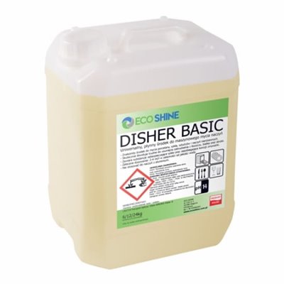 Disher basic  6kg - Płyn do maszynowego mycia naczyń