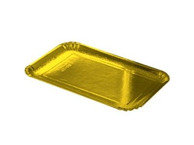 Tacka pod ciasto złota ELITE 29,3x20,3cm 5E=4S 10 sztuk