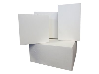 Pudełko cukiernicze klejone białe  22x22x12cm - RK2567 50 sztuk