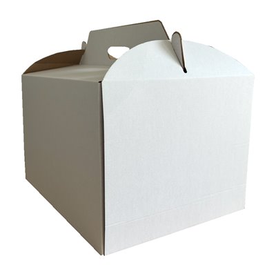 Opakowanie koszyczek na tort wysoki z uchwytem 30x40x25 cm 5 sztuk