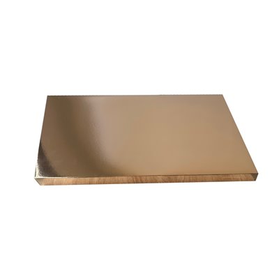 Podkład pod tort ze styroduru , kolor - złoty  30x40 1 sztuka
