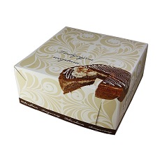 Kartonik na tort, ciasto 32x32x14 ORNAMENT 10 sztuk