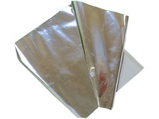 PAPIER PAKOWY powlekany ALUMINIUM 35x50 cm A'5kg