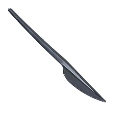 Noże wielokrotnego użytku - czarne 100 sztuk