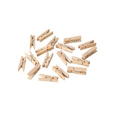 Fingerfood - mini spinacze drewniane 3,5cm  86807 100 sztuk