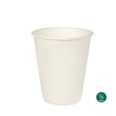 Kubek z trzciny cukrowej biały 100% EKO 300ml 50 sztuk