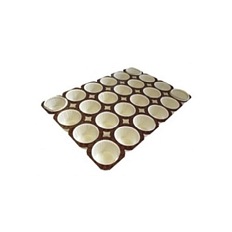 Forma - stelaż z papilotami na 24 szt. muffin