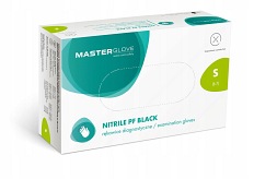 RĘKAWICE NITRYLOWE CZARNE MASTER GLOVE A100