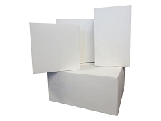 Pudełko cukiernicze klejone białe 18x18x9cm - RK0327 50 sztuk