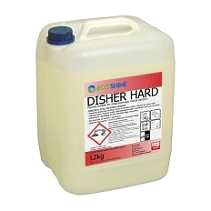 DISHER HARD - 12kg - PŁYN DO MASZYNOWEGO MYCIA NACZYŃ