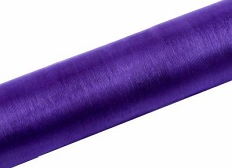 ORGANZA 0,36m x 9m  Fioletowa ORP-014