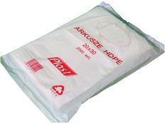ARKUSZE foliowe HDPE 20x30cm 2000 sztuk