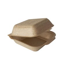 Menubox xpp hamburger kraft 15x15x7cm 45492 125 sztuk