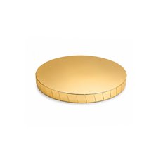 Podkład pod tort styrodur , kolor złoty 30 cm 1 sztuka