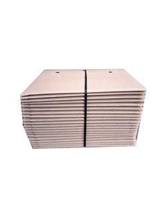 Łubianki tekturowe , klejone na owoce 230x120x85mm 1 kg PALETA ( 4680 szt.)