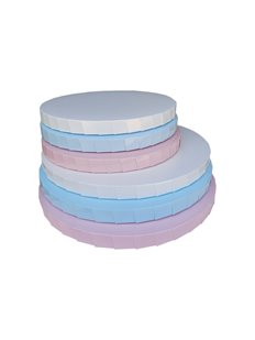 Podkład pod tort styrodur , kolor perła 25 cm 1 sztuka