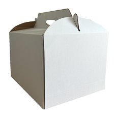 Opakowanie koszyczek na tort wysoki z uchwytem 30x40x25 cm 5 sztuk
