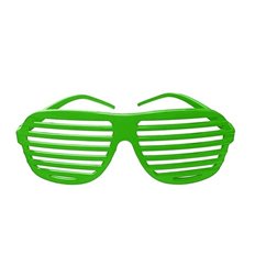 Okulary - żaluzje zielone 53-69 1 sztuka